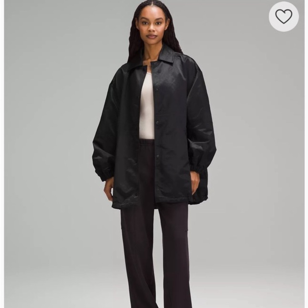 NWT Lightweight Oversized Coaches Jacket